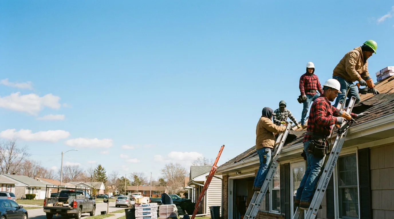 Roofing in Eddyville, IL near me
